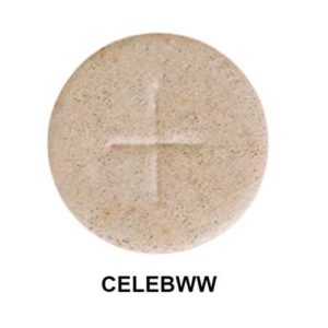Priest-Celebrant's Hosts - 2 3/4" - Box of 50 - Cavanagh Breads - Whole Wheat