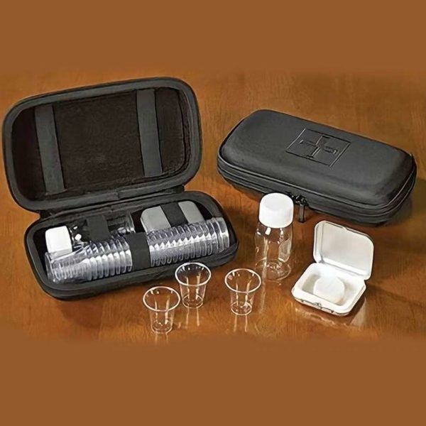 Portable Communion Set in Cloth Case