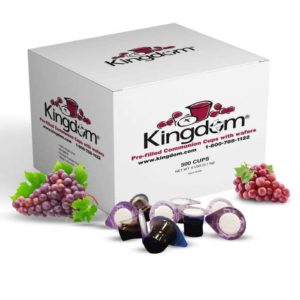 Kingdom Prefilled Communion Cups and Wafers - Red Juice - 500