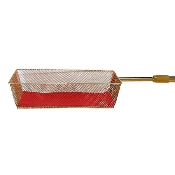 Offering Basket with Retractable Handle - Gold - Image 3