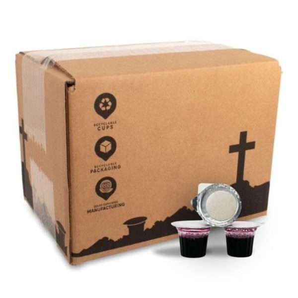 Mercy Cups Prefilled Communion Cups with Juice and Wafers - Absolutely No Cups are Easier to Open!