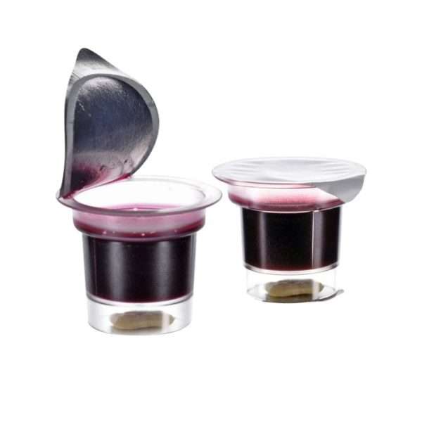 Pure Communion Pre-filled Communion Cups with Red Grape Juice and Bread