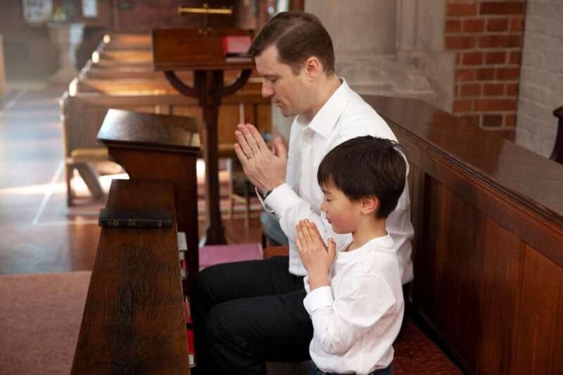 reverence before communion